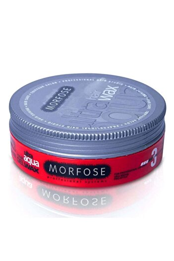 Morfose Ultra Aqua Hair Gel Wax 175ml - Flexible Hold & Natural Shine