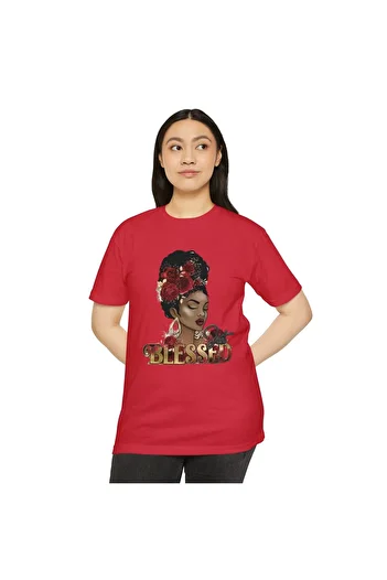 essentialneedsforall BLESSED T SHIRT FOR WOMEN