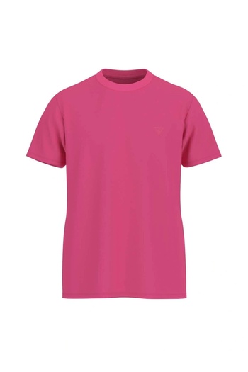 Guess Ανδρικό μπλουζάκι SS CN BASIC TEE ροζ F3GI00K8HM0-A60L