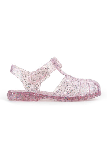 IGOR Children's Velcro Sandals S10329 Clasica Cristal Pink