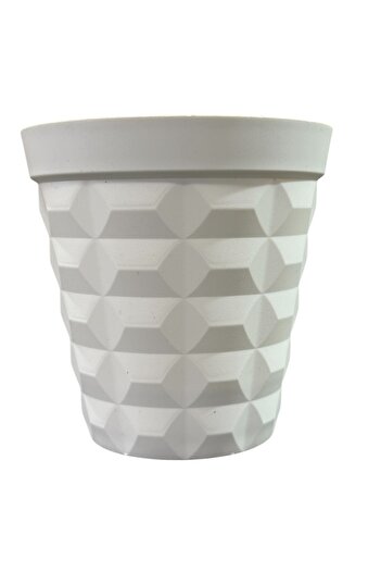 Lilac Home Ghiveci cu design special din 2 piese pentru flori artificiale (9X9 CM)