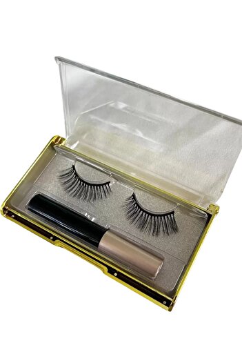 Stone Family Mıknatıslı Takma Kirpik #003 Manyetik Eyeliner lı, Yoğun & Doğal Etki