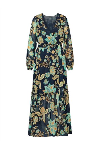 Guess ROCHIE ORIANE rochie dama bleumarin