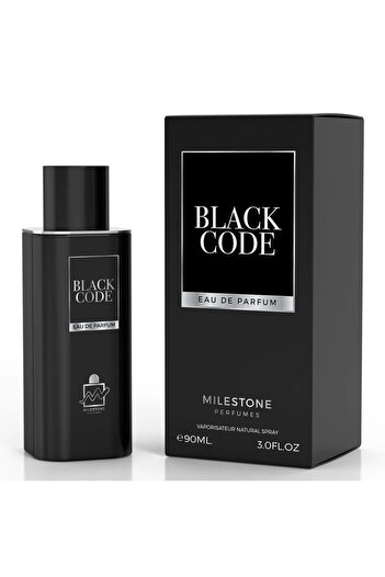 Milestone Apa de Parfum Milestone Black Code (Pour Homme) 90ML EDP