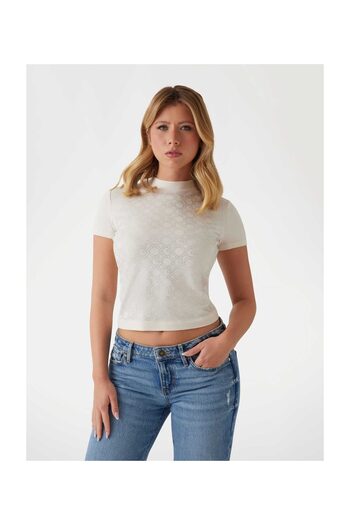 Guess SS MOCK NECK Top s křídly 360° připojitelné celoplošné boty