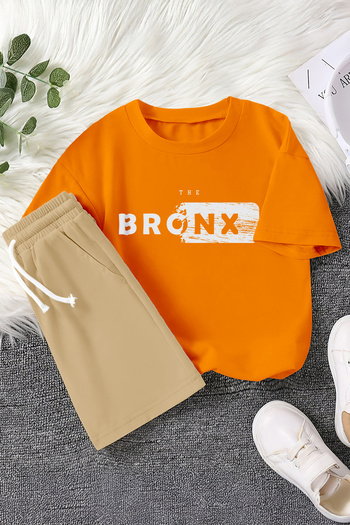 MYADA New Season the Bronx Printed 2-Piece Children's Set 22506