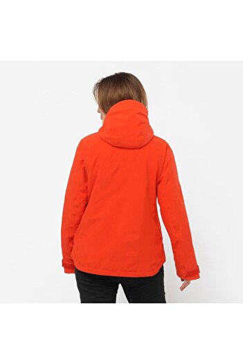 Salomon Highland Women's Ski Jacket Fiery Red Lc2141400