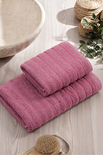 Eponj Home Набір рушників 2 шт. Dalga 50x85см+70x140см