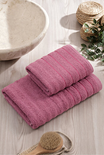 Eponj Home Набір рушників 2 шт. Dalga 50x85см+70x140см