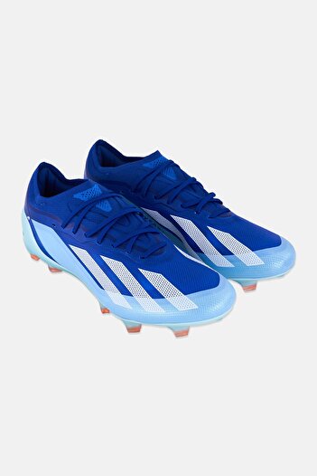 adidas Men X Crazyfast Lace Up Football Shoes, Blue