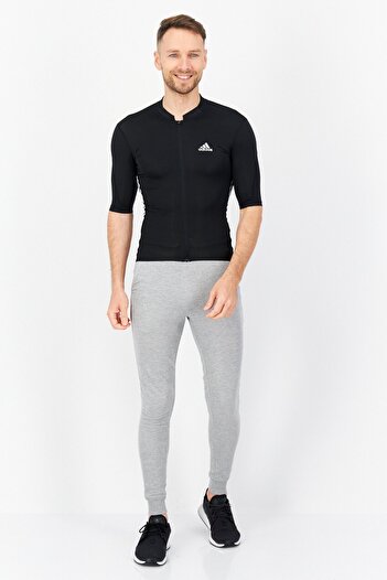 adidas Men Sportswear Fit Brand Logo Training Jersey, Black/White