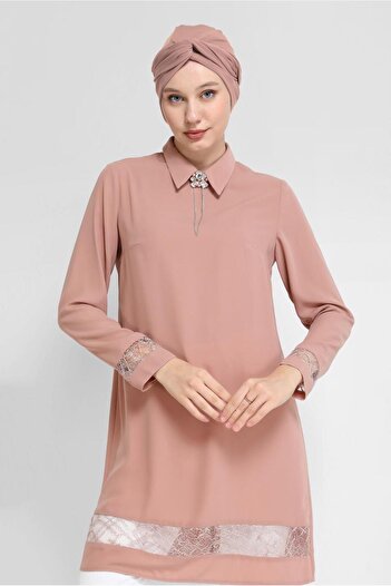 Alvina Güpür Detail Tunic 41779