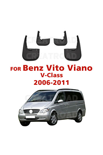Choice For Mercedes Benz Vito Viano V Class 2006 2007 2008 2009 2010 2011 W639 W447 Fender Mudflaps S...