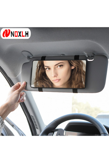 Choice WHITE Car Mirror for Sun Visor Large Screen Portable Makeup Mirror HD Vanity Mirror for Truck SUV In