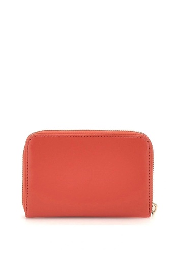 Guess Laurel Slg Medium Zip Around Women's Orange Wallet Swvc8500140-Crd