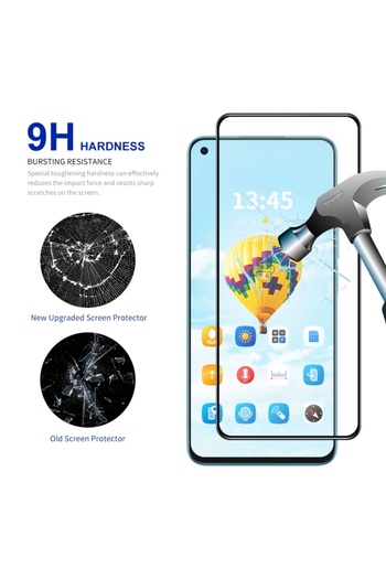Fibaks Galaxy S23 Unbreakable Glass Full Screen Protector 150Cc Antistatic Big Edge 9H Real Tempered Protection