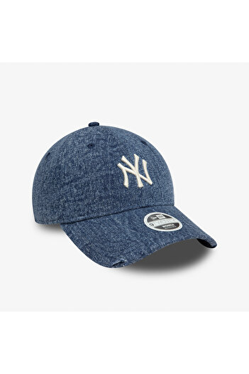 NEW ERA New Era Acid Denim New York Yankees Kadın Mavi Şapka