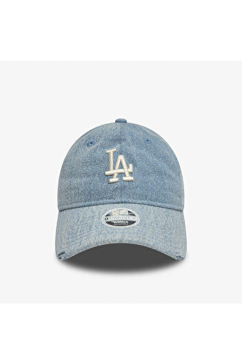 NEW ERA New Era Acid Denim LA Dodgers Kadın Mavi Şapka