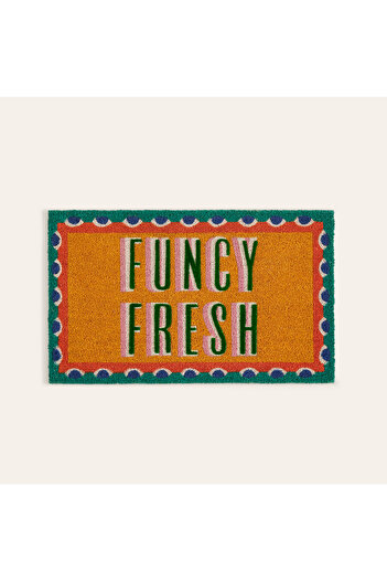 Zsa Zsa Zsu Kerala Coir Door Mat 45X75 cm Orange