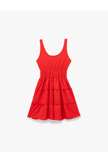 Koton Gipeli Red Women's Dress 5Sal80041Iw