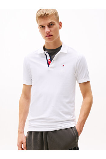 Tommy Hilfiger Erkek Tjm Slim Placket Polo T-shirt