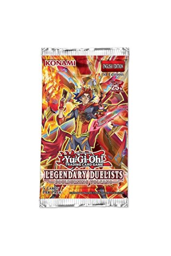 KONAMI Yu-gi-oh! TCG: Legendary Duelists - Soulburning Volcano Single Pack (Assorted 1 Piece)