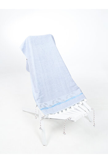 AİRYCOT Blue Dolphin Themed 70X150 Set of 2 Beach/Pool/Bathhouse/Bathroom Towels