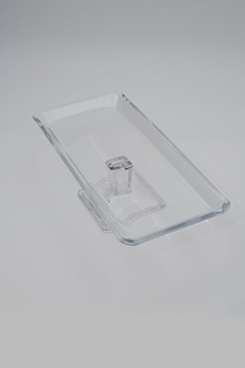 Paşabahçe Grace Footed Service Plate 30X14 cm