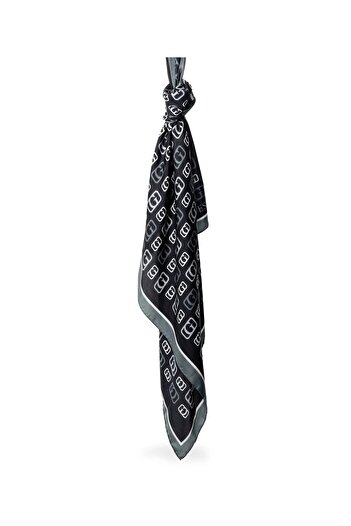 Guess FOULARD 90X90 Γυναικείο Μαύρο Σάλι AW5269SIL90-BLA