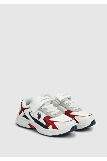U.S. Polo Assn. Tenis alb Krenas pentru băiat