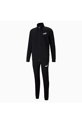 Puma Σετ ανδρικής μαύρης φόρμας Clean ( 585841 -01)