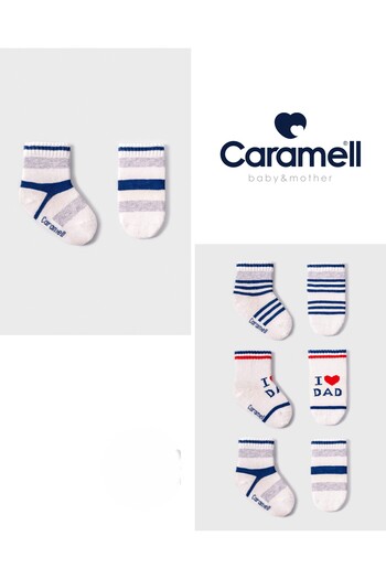 Caramell 3 Luxury Sofrevi Baby Boy 0-3 Months Holy Gift Socks