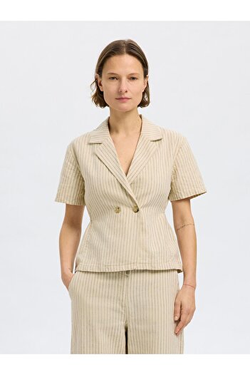 Selected Femme Oberteil Hanfmix