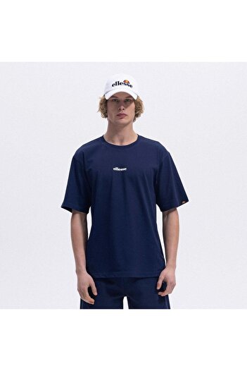 Ellesse Ανδρικό T-Shirt EM391-NV Crew Neck - Navy Blue