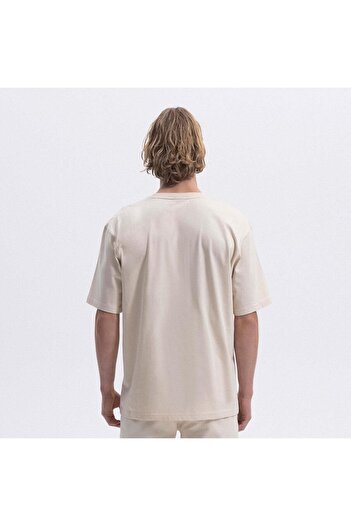 Ellesse Beige Rina Men's T-Shirt with Crew Neck