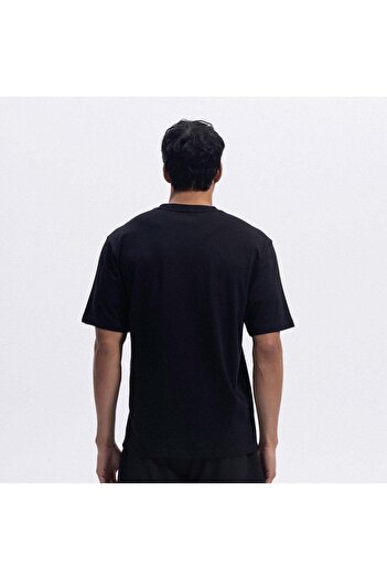 Ellesse Em391-Bk Crew Neck Men's T-Shirt - Black