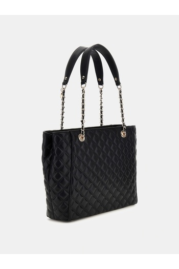 Guess GIULLY LARGE TOTE női fekete válltáska HWQG8748240-BLA