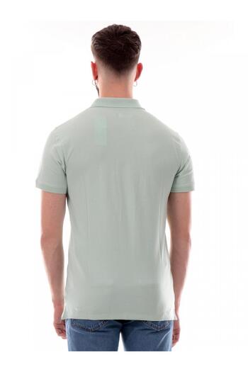 Timberland Light Green Milers River Dress Stretch Polo Modell T-Shirt for Men