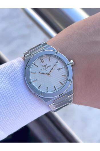 FERRO Steel Cord Alliance Engagement and Groom Watch Italian Design Efmm40147A3
