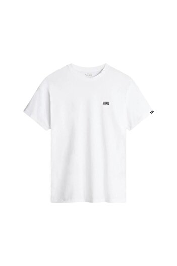 Vans T-shirt με λογότυπο Mn αριστερό στήθος Siyah Beyaz Erkek