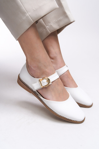 Riccon Saelrona Women's Casual Shoes 0012203   White Skin