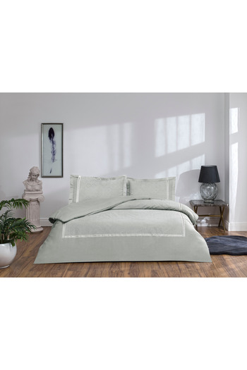 Taç Taç Satin Bedding Set Double Screen