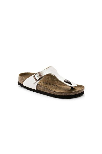 Birkenstock Gizeh Bf Graceful White Slippers