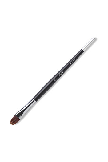 Pebeo 202 12 Black Synthetic Cat Tongue Short Handle Brush