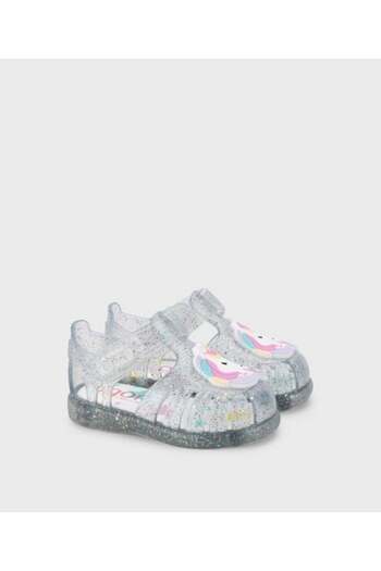 IGOR Between 18-25 Numarasi Arasi Toby Unicorn Silvery Sandals - Transparent