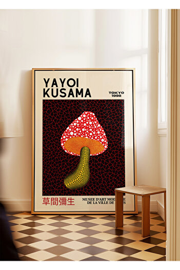 ARTHOUSECOLLECTIVE Yayoi Kusama Poster - Japanese Artworks - Painting No Framed Poster in Dimensions