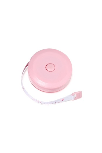 Choice1 Round Pink 150cm/60" Mini Measure Plastic Ruler Roll Tape Accurate Measurement For DIY Jewelry Makin