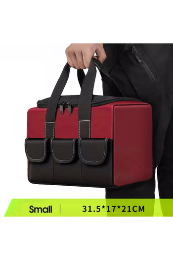 Choice S-Red Heavy Duty Polyester Tool Bag Wear-Resistant High Capacity Storage Bags