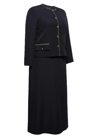 Alvina Large Size Jacket Skirt Suit - 30430