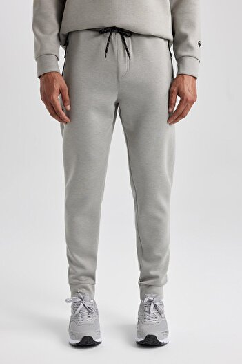 DeFacto Slim Fit Jogger Tracksuit - Fit Sportsman Slim Fit Skuba Diving Fabric Standard Leg